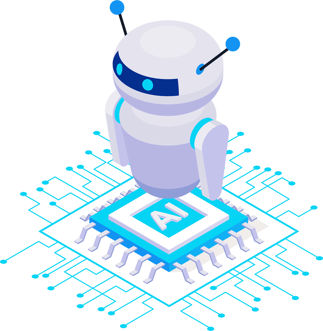 KI Kurs Illustration